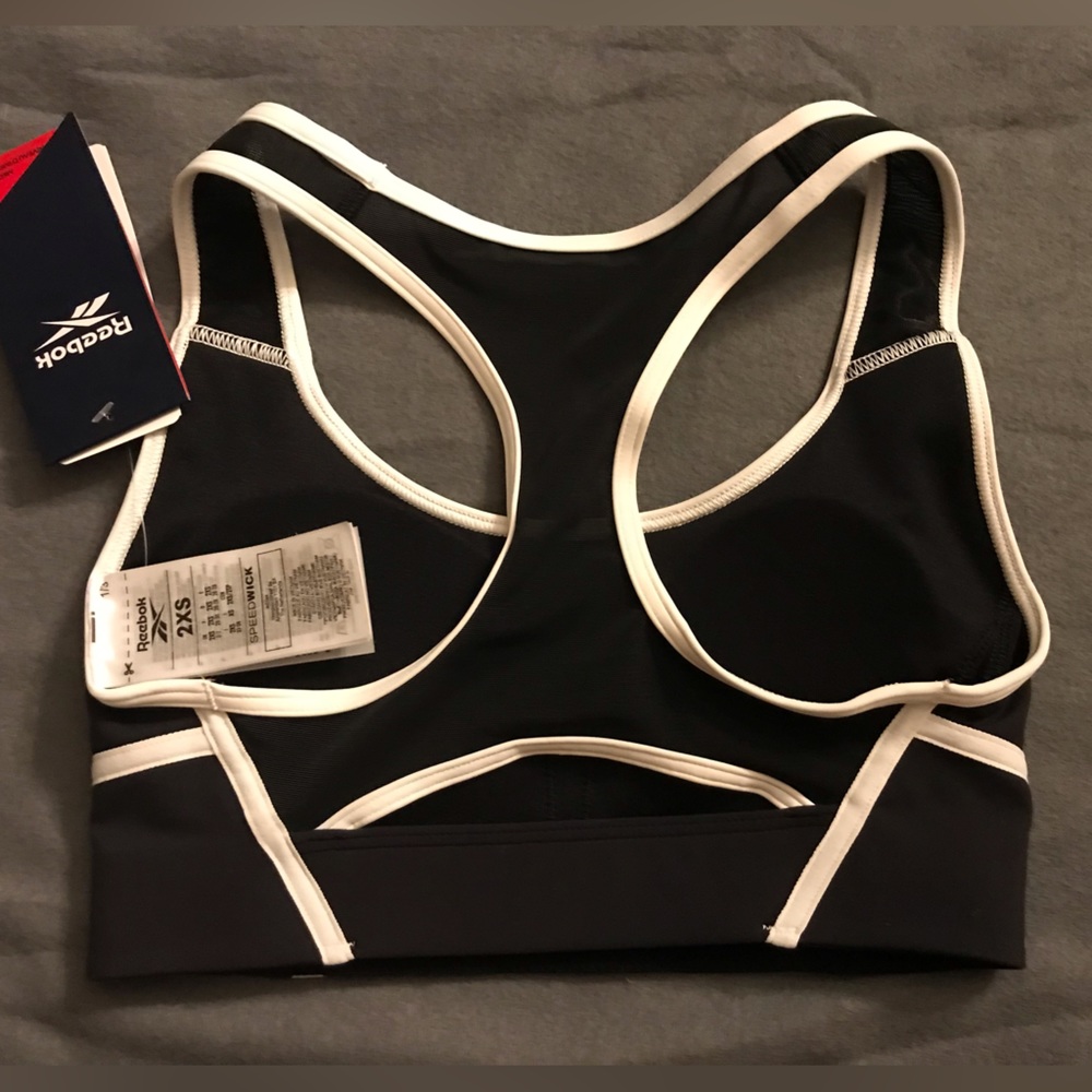 NWT Reebok TS LUX Racerback Bra - Picture 4 of 7